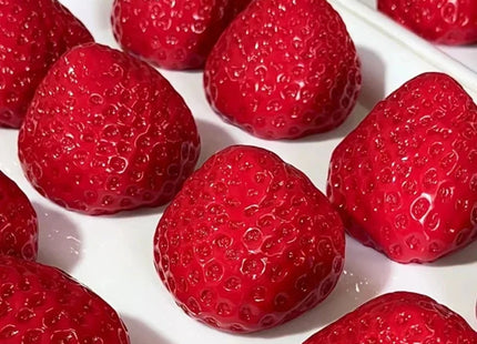 Strawberry Taba Squishy Fidget Toy - Slow Rebound Stress Relief Toy for Kids, Adults, Office & Party Favors - Squeeze Gift