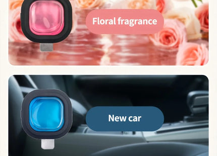 4 Pack Car Air Freshener Car Air Vent Freshener, Car Aroma Relax Long-lasting Fragrance Powerful Odor Eliminator