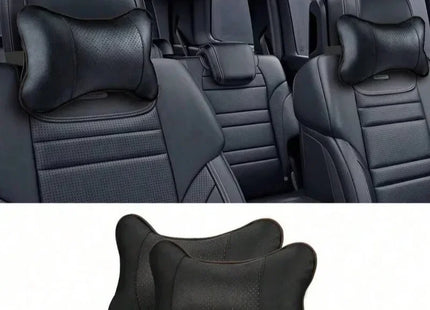 Auto Safety Car Seat Headrest with Breathable Mesh Relax Pillow Head And Neck Rest Cushion Auto Protector