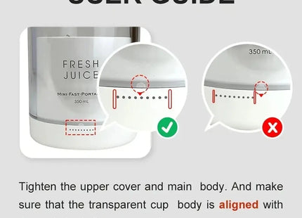 Portable Electric Juicer Blender