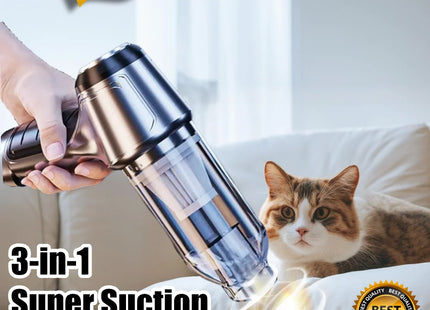 Car Vacuum Cleaner Strong Suction Cleaning Mini Machine Wireless Portable Handhled Blower Machine Air Duster for Home Appliances