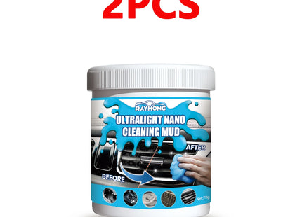 Super Car Cleaning Gel Multiuse Reusable Dirt Cleaner Gel Keyboard Laptop Auto Interior Dust Dirt Remover Gel Cleaning Tools 70g