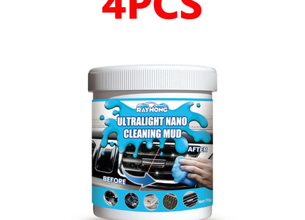 Super Car Cleaning Gel Multiuse Reusable Dirt Cleaner Gel Keyboard Laptop Auto Interior Dust Dirt Remover Gel Cleaning Tools 70g
