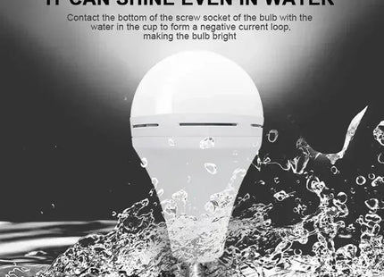 LED Rechargeable Light Bulb 7w 9w 12w 15w 85-265V Emergency Bulb Portable Hanging Camping Lamp for Tent Home Power Failure Porch