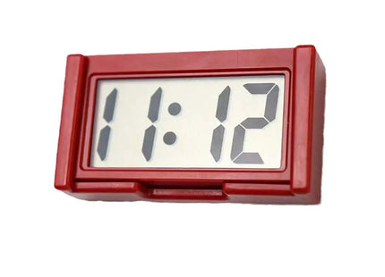Car Electronic Clock Dashboard Time Electronic Digital Display Car Clock Self Adhesive Simple Digital Clock Car Accessories