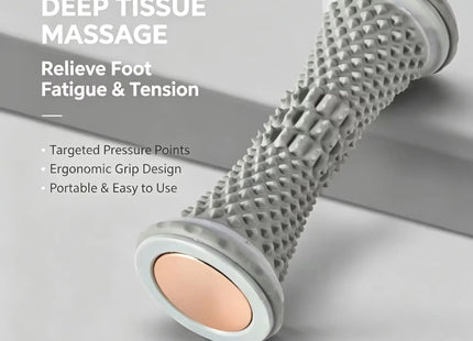 Plastic Manual Foot Roller Massage Ball Plantar Fascia Massager Yoga Foot Roller Relieve Foot Soreness Muscle Relax Tool