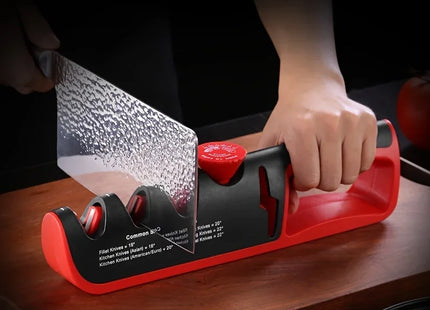 Kitchen Knife Sharpener Adjustable Angle Scissors Knives Sharpening Grinding Machine Whetstone Professional Sharpener Tool