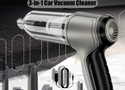 Car Vacuum Cleaner Strong Suction Cleaning Mini Machine Wireless Portable Handhled Blower Machine Air Duster for Home Appliances