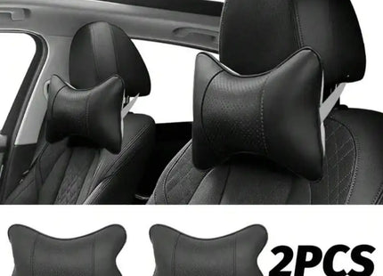 Auto Safety Car Seat Headrest with Breathable Mesh Relax Pillow Head And Neck Rest Cushion Auto Protector