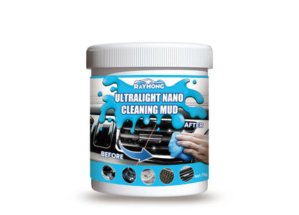 Super Car Cleaning Gel Multiuse Reusable Dirt Cleaner Gel Keyboard Laptop Auto Interior Dust Dirt Remover Gel Cleaning Tools 70g