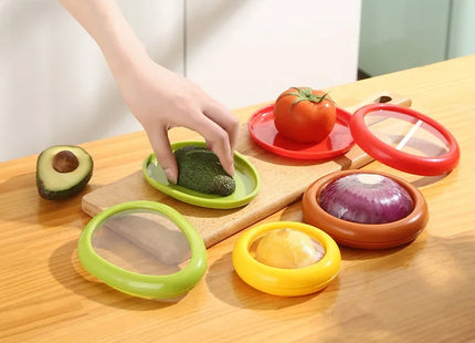 Kitchen Storage Box Fruit Vegetable Container Fresh Box Avocado Tomato Lemon Onion Fresh-Keeping Crisper Kitchen Gadgets
