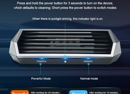 Solar Car Air Purifier