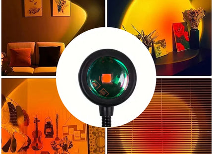 USB Sunset Projection Lamp