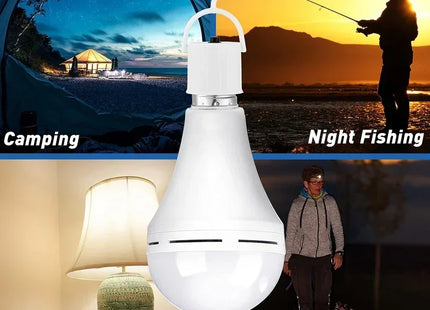 LED Rechargeable Light Bulb 7w 9w 12w 15w 85-265V Emergency Bulb Portable Hanging Camping Lamp for Tent Home Power Failure Porch