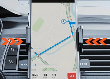 New Car Phone Holder Universal Car Foldable Rotatable GPS Phone Stand Air Vent Mounts Auto Interior Accessories Car Bracket