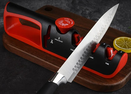 Kitchen Knife Sharpener Adjustable Angle Scissors Knives Sharpening Grinding Machine Whetstone Professional Sharpener Tool