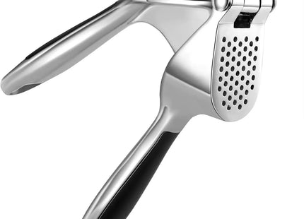 Hand Press Garlic Crusher Easy To Squeeze and Clean Soft and Easy To Squeeze Handle Zinc Alloy Garlic Chopper and Crusher