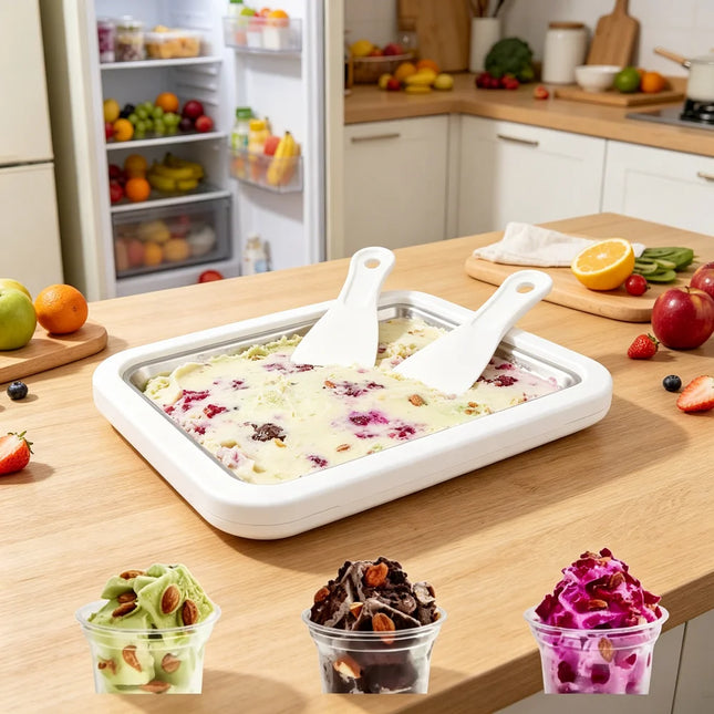 Rolled Ice Cream Maker Pan