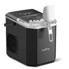 Loefme Ice Maker Cubes Machine Small Automatic Cleaning Bullet Shaped Ice Makers Fast Ice Making For Households Caffee Camping