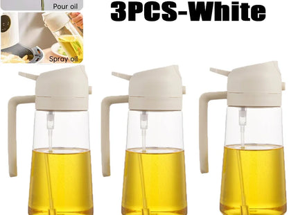 200/300/500ml Oil Spray Bottle BBQ Cooking Olive Oil Sprayer Plastic Baking Oil Spray Empty Bottle Vinegar Bottle Or  Oil brush
